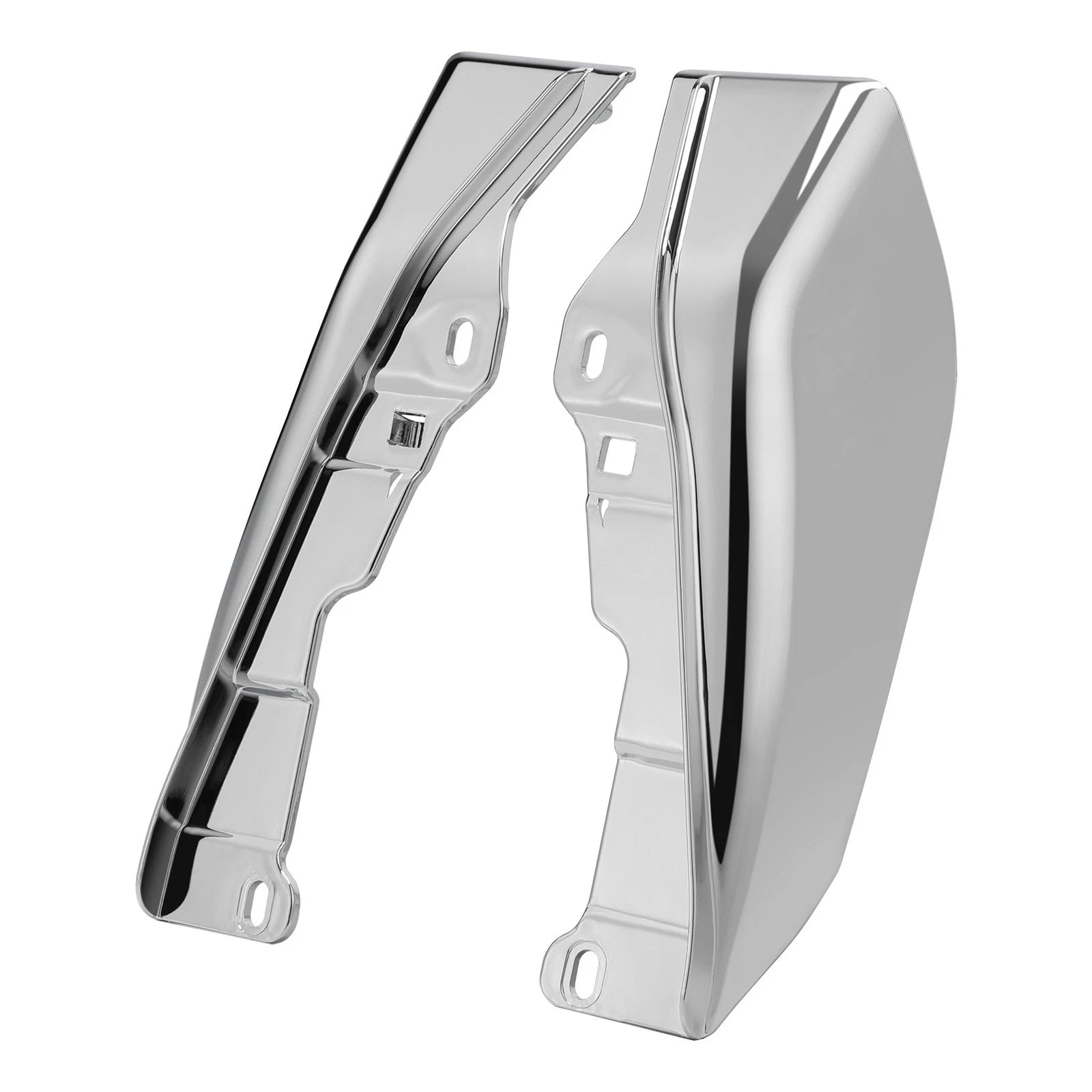 Chrome Mid-Frame Air Deflectors for Harley Touring Road King FLHR (2009–2023)