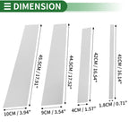 Set of 8 Door Pillar Window Trim for Mercedes GLK (2010–2015) Chrome
