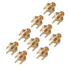 10 pcs MMCX-JE PCB Mount RF Connector Gold Plated for DC to 6GHz