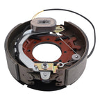 Set of 4 Electric Brake Assemblies for Trailer Axle (12-1/4" x 3-3/8")