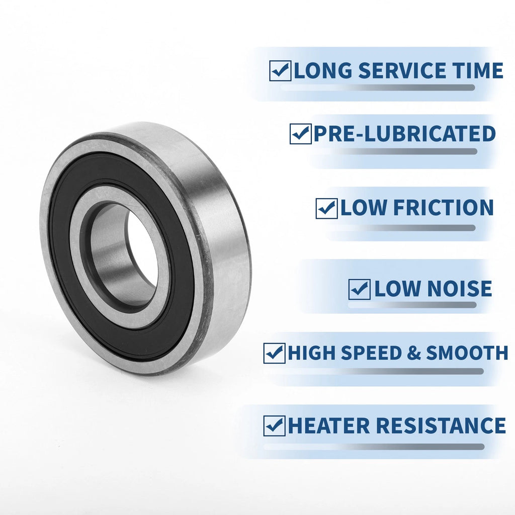 Deep Groove Ball Bearing 6306VV for Scooter Skateboard Wheel (30x72x19mm)