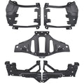 Front Bumper Support & Mount Bracket Set for Chevy Silverado 1500 (2016–2018)