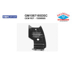 Replacement Steel Front Passenger Side Outer Bumper Bracket-See Compatible Chart