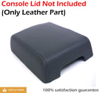 Center Console Armrest Cover for VW Touareg (2004–2010) Dark Gray Leather