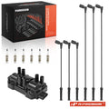 Ignition Coil & Iridium Spark Plugs Set for Chevy Pontiac 