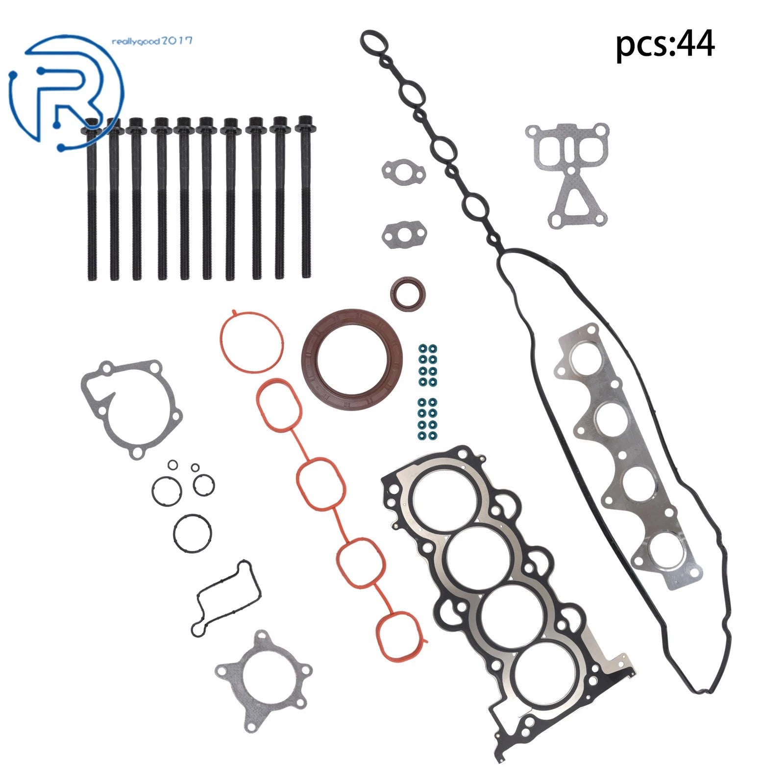 Engine Head Gasket Kit with Bolts for Hyundai Accent 1.6L (2012–2019)