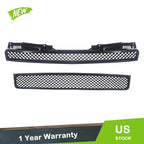 Upper Lower Grille Bumper Assembly Set for Tahoe Suburban Avalanche (2007–2014)