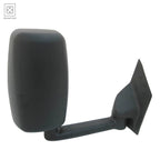 Replacement Black Smooth Passenger Side Manual Door Mirror for See Chart