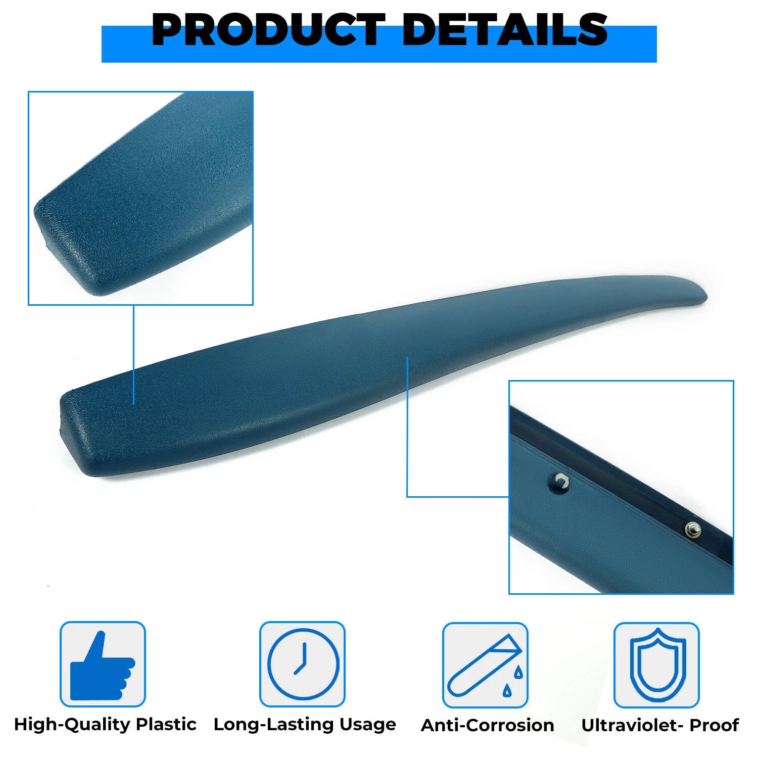 Dash Pad Cover for Chevy GMC C10 (1967–1972) Bright Blue