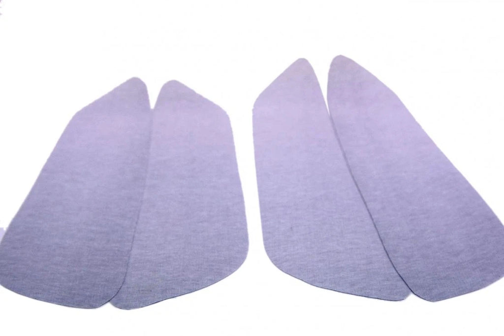 Set of 4 Door Panel Leather Covers for Ford Escape (2001–2007) Gray