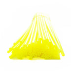 72pcs Bright Yellow Spoke Wraps for KTM CRF MX Dirt Bike