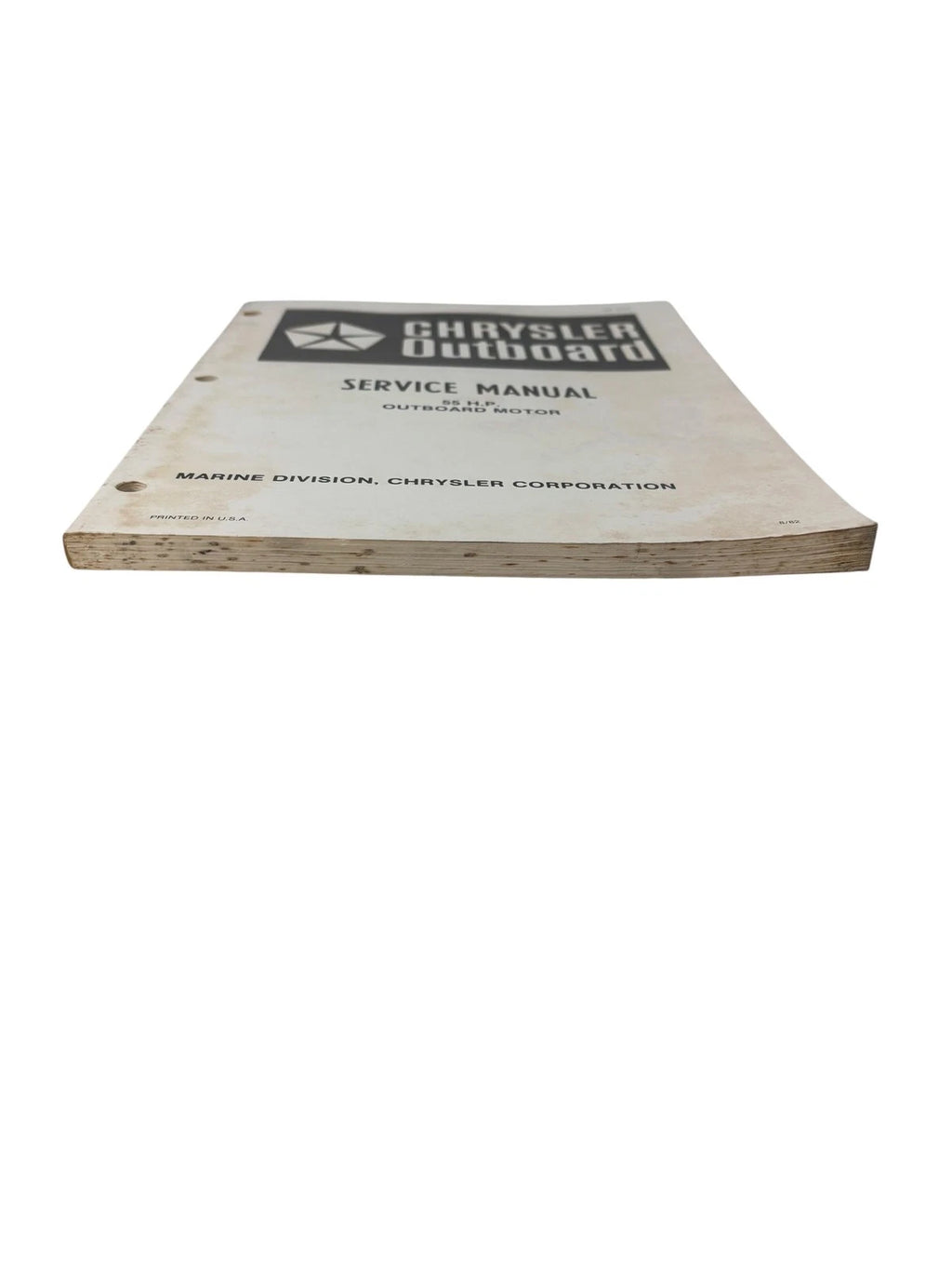 Service Manual for Chrysler Outboard OB 3872 (55 HP)