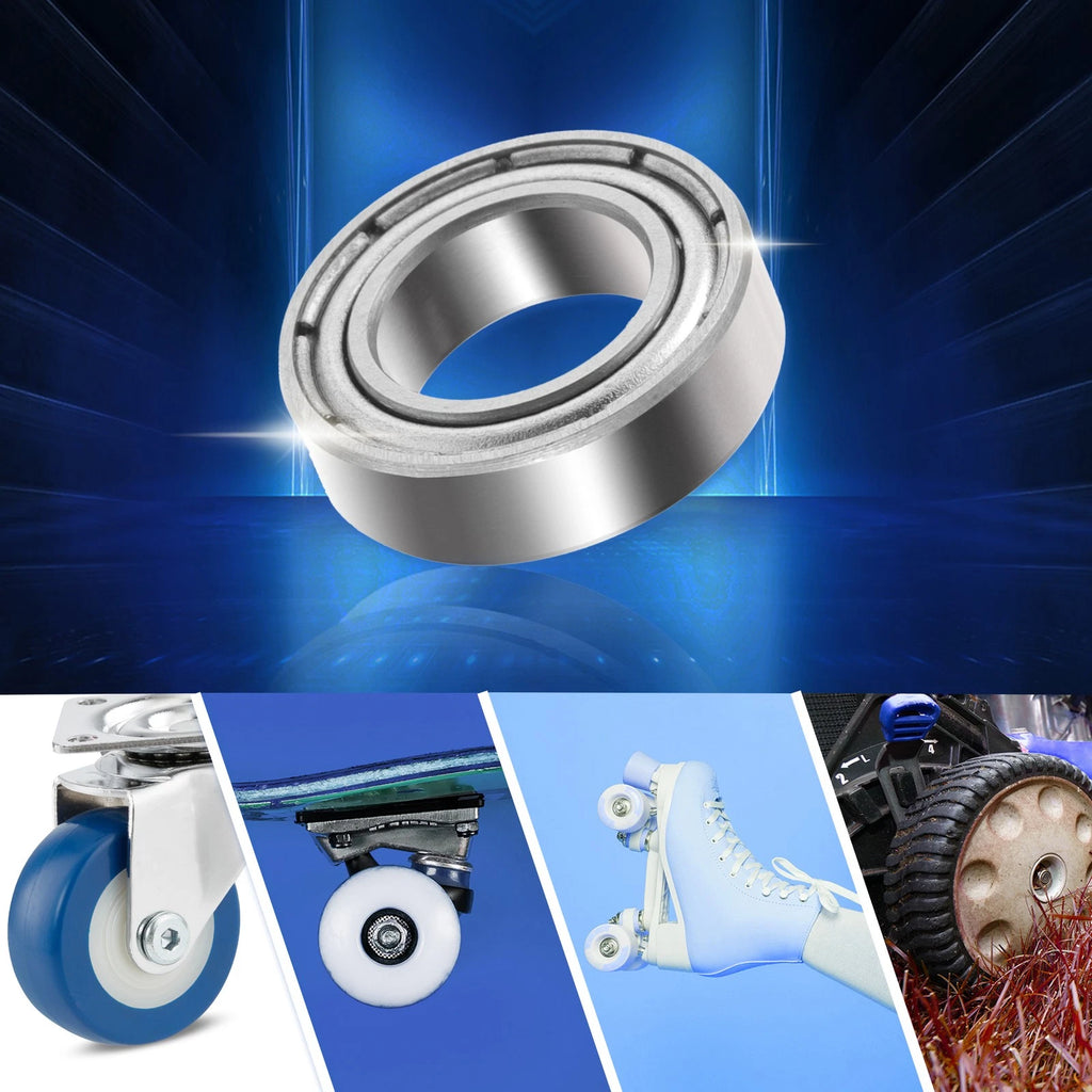 10 Pcs MR148ZZ Double Metal Shield Ball Bearings for Cars (8x14x4mm)