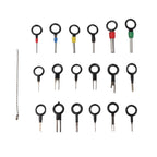 18pcs Electrical Connector Terminal Removal Tool Set for Wire Repair