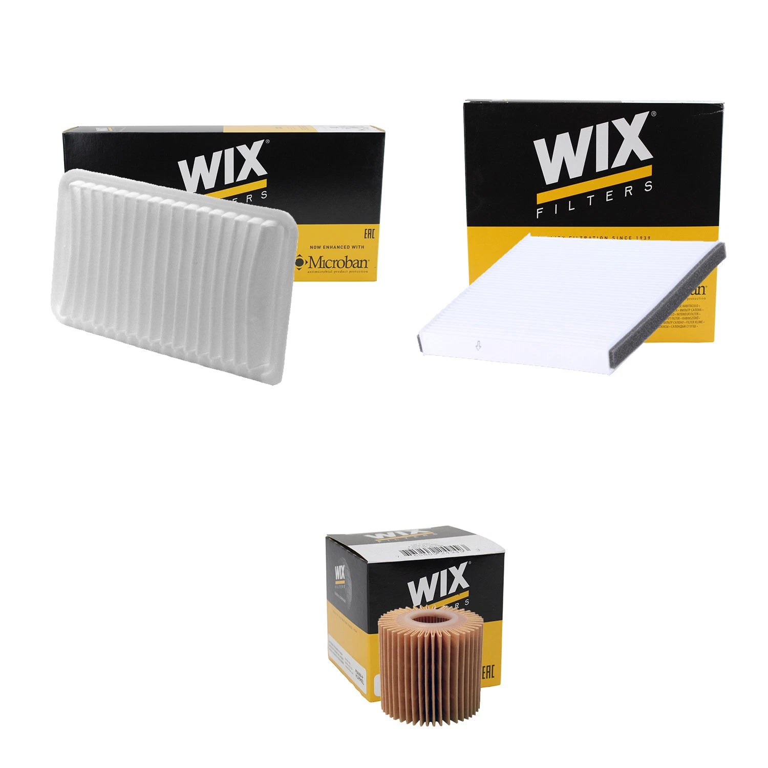 Wix Filter Service Kit for Toyota Sienna (2011–2023)