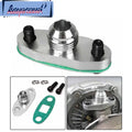 Turbo Oil Drain Outlet Flange Gasket Adapter Kit 10AN for T3 T4