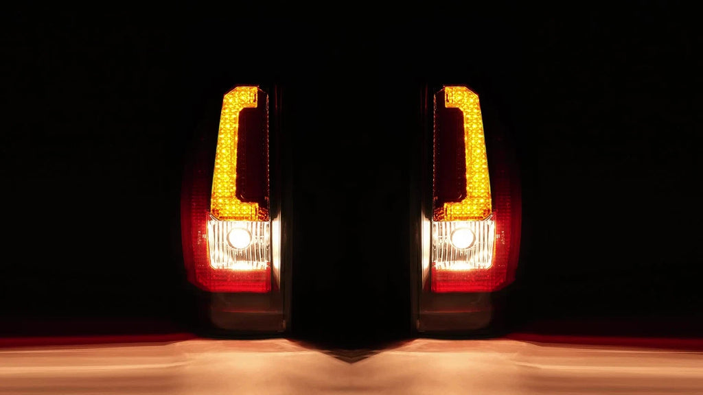 LED Tail Lights for Chevy Tahoe Suburban (2007-2014) Clear/Black