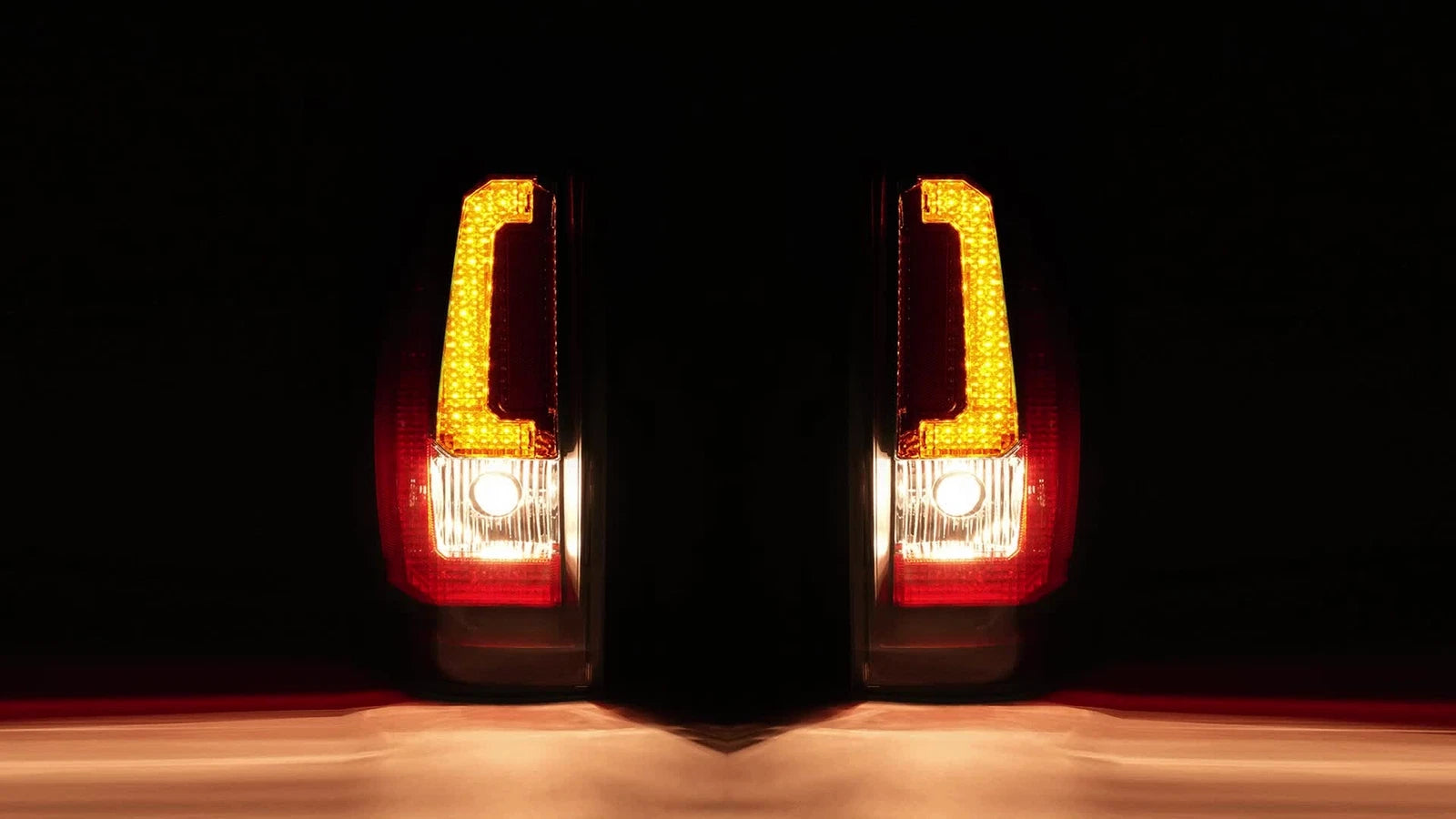 LED Tail Lights for Chevy Tahoe Suburban (2007-2014) Clear/Black