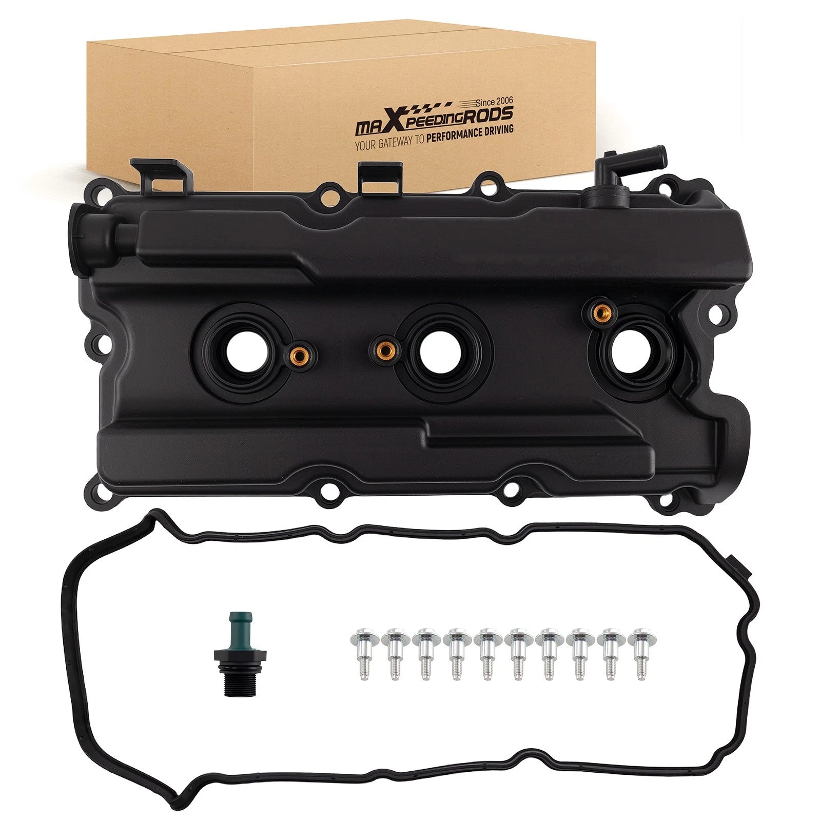 RH valve cover for Nissan Pathfinder 4.0L V6 DOHC (2005–2012) 13264-EA200