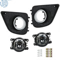 Fog Light Assembly Set for Honda Accord 2-Dr (2013–2015) Left & Right w/Bezel
