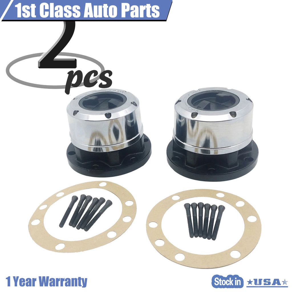 Set of 2 Locking Hubs for Geo Tracker Suzuki Sidekick Samurai (1989–1998)