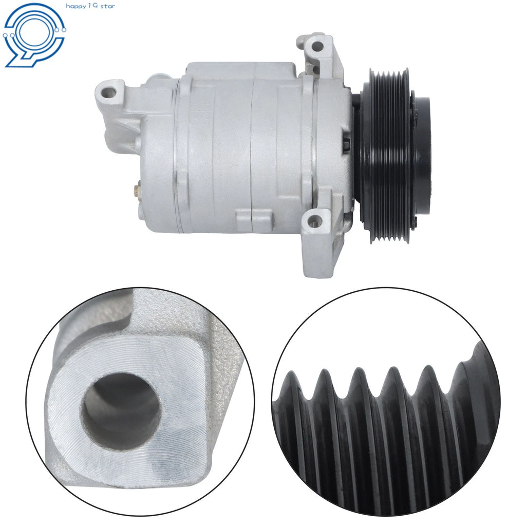 AC Compressor for Chevrolet Equinox 2010–2011 with 5 Pulley Groove