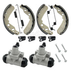 Rear Brake Wheel Cylinders w/Shoes for Kawasaki KAF400 Mule (1992–2006)