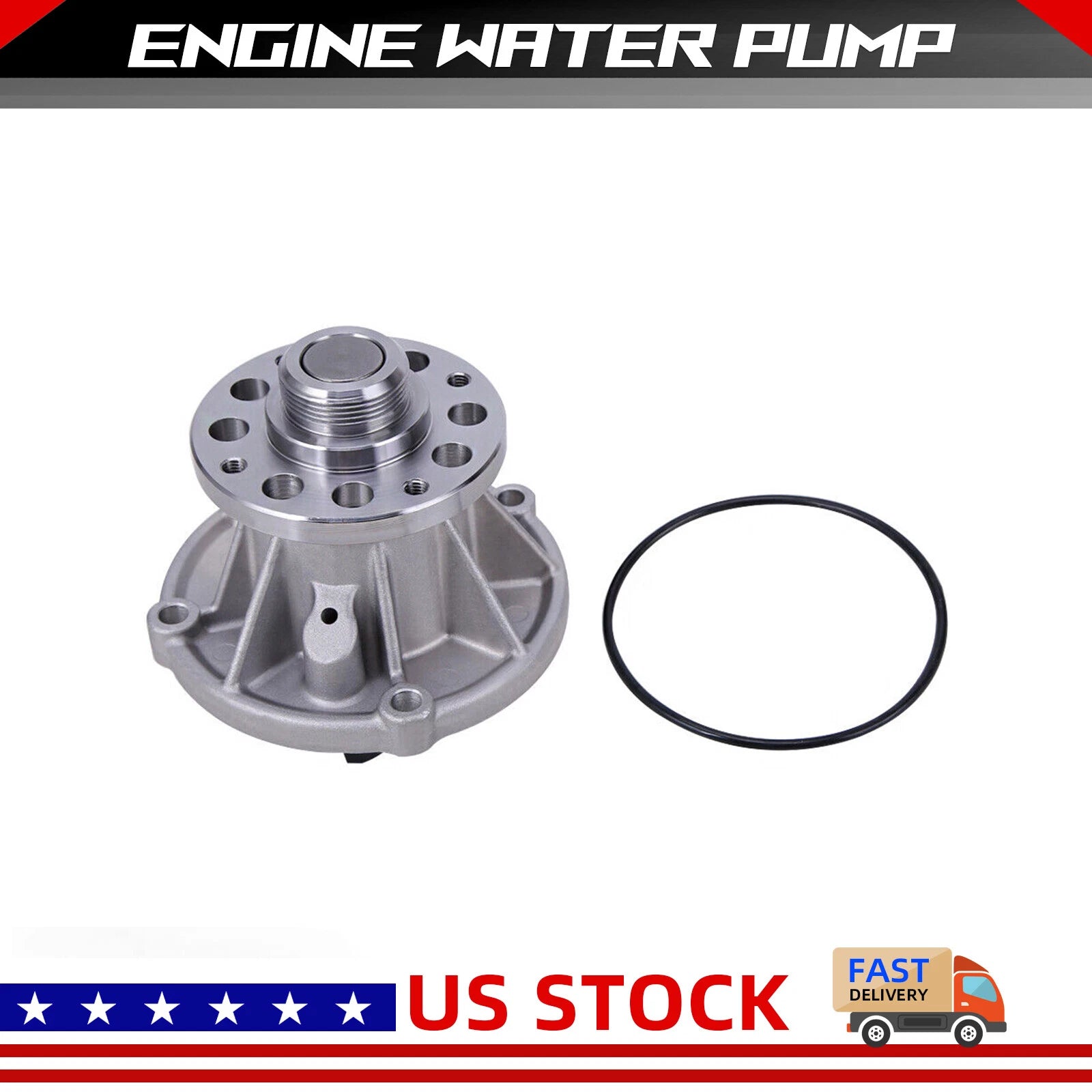 Water Pump 4C3Z8501AC for Ford 6.0L Powerstroke Diesel (2004–2010)