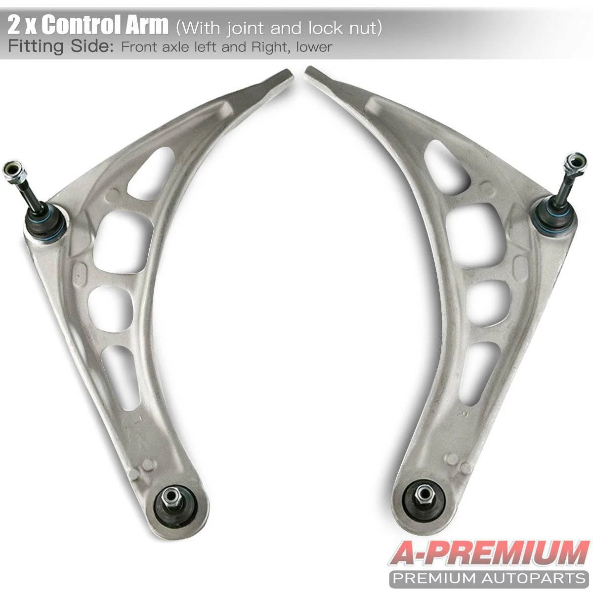 Set of 8 Front Lower Control Arm Sway Bar Links for BMW 325Ci 325i (2001–2006)