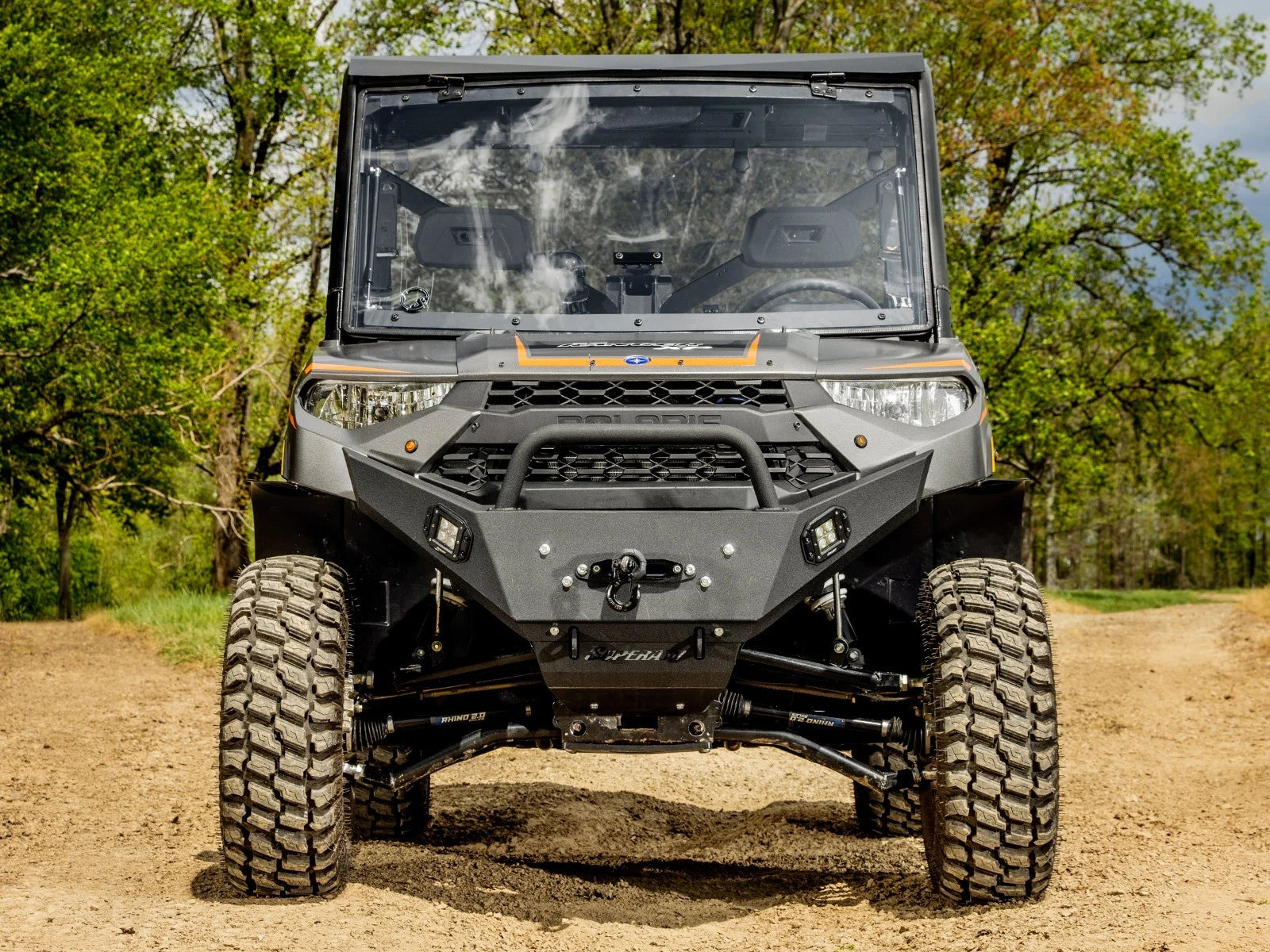 Scratch Resistant Flip Windshield for Polaris Ranger XP (2024+)