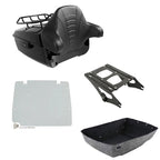 Trunk Backrest Mount Rack Plate for Harley Street Road Glide (2014–2026)