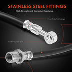 2X Rear Brake Hydraulic Hose for Subaru Outback (2015)