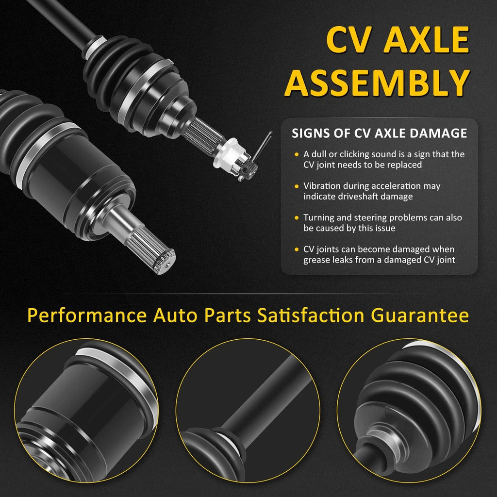Front Right CV Axle Shaft Assembly for Honda Foreman 450 (1998–2004)
