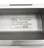 Valve Covers Replacement Orange Finned Corvette Script for Chevrolet SBC (1967–1970)