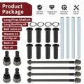 Set of 2 Front Upper A Arm Bushing Ball Joints for Polaris RZR 570 800 (2008–2020) 5137104