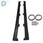Black Side Skirt Rocker Panel Extension for BMW E90 E92 E93 (2006-2011)