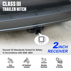 2 Inch Trailer Towing Hitch for Lexus GX460 (2010-2023)
