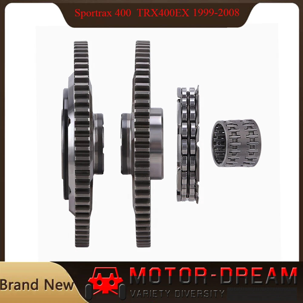 Starter Clutch One Way Bearing Sprag w/Gear Idler for Honda TRX400EX (2000–2009)