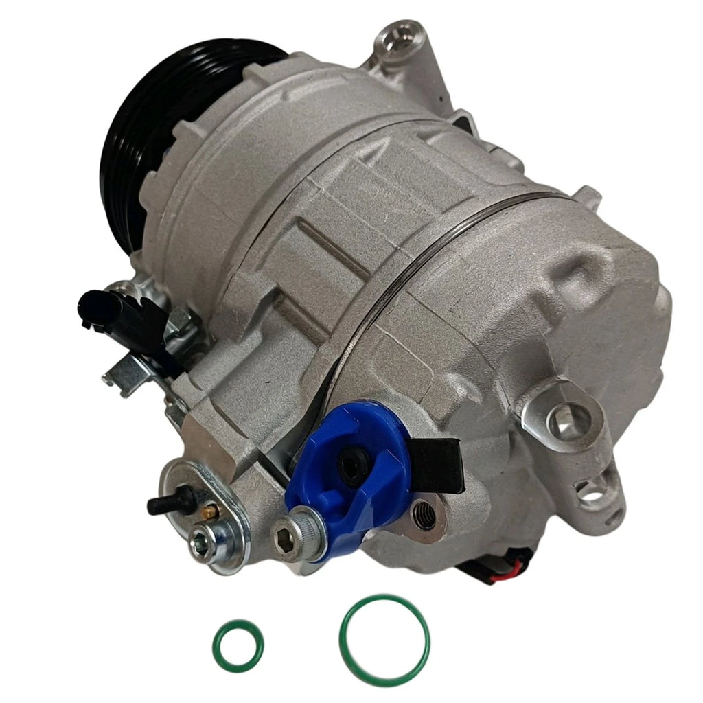 AC Compressor w/4-Groove Pulley for BMW 335d 525i 528i 530i 540i (2003–2011) 6917859