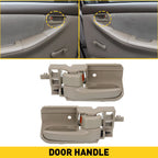 Set of 2 Inside Interior Door Handles for Toyota Corolla (2003–2008) Beige