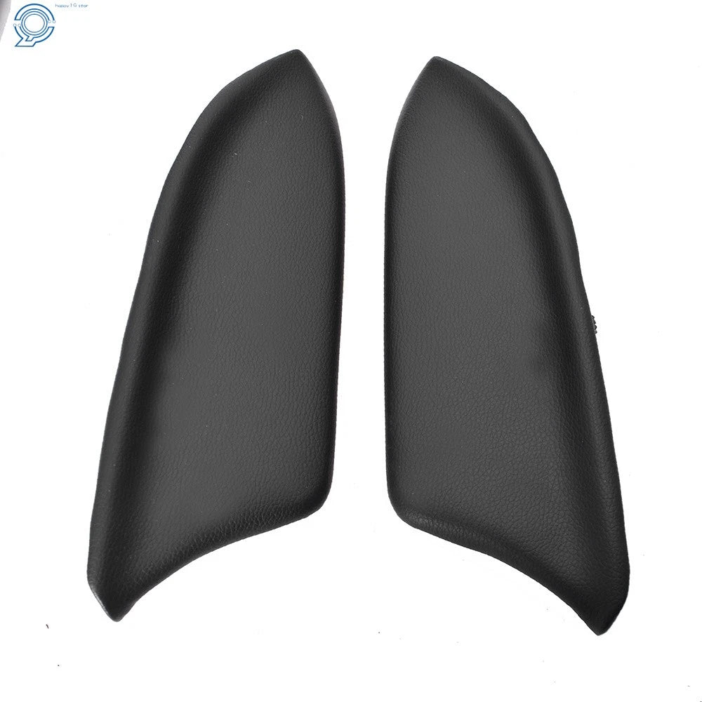 Set of 2 Door Panel Armrests for Honda Accord Sedan (2008–2012) Leather Black