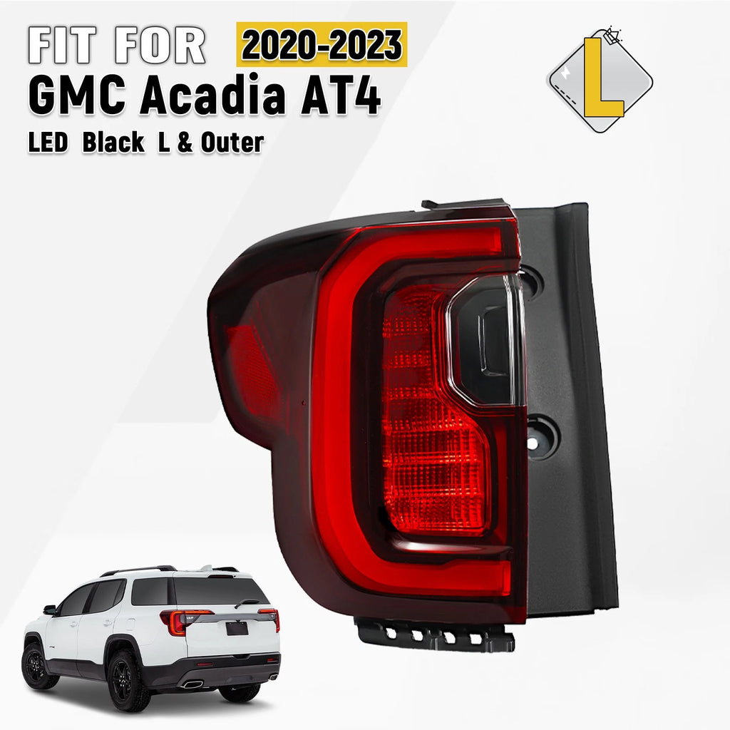 LED Tail Light for GMC Acadia AT4 (2020–2023) Outer Left Driver w/Bulb