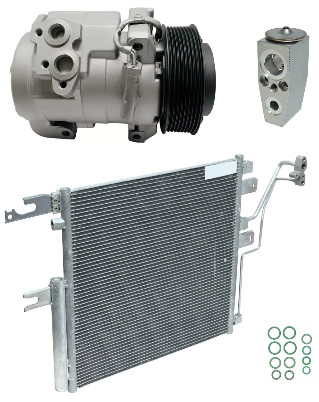 A/C Compressor Kit With Condenser for Ram 5500 6.7L Turbo (2016–2016)