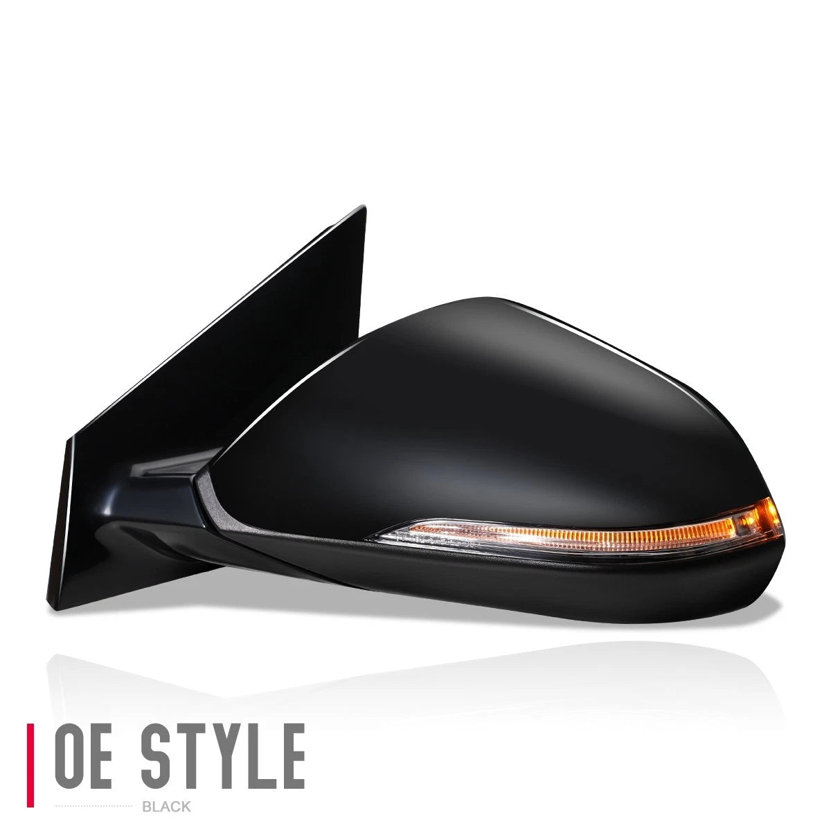 Power Adjustment Heated Driver Side Door Mirror Left for Hyundai Sonata (2015–2017) HY1320228