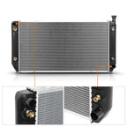 Aluminum Cooling Radiator DPI-1521 for Chevy/GMC C/K Pickup Suburban (1994–2000)