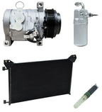 AC Compressor Kit With Condenser for Chevy Silverado 3500HD 6.6L (2013)