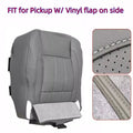 Driver Bottom Seat Cover for Dodge Ram 1500 2500 3500 (2006–2009) Gray