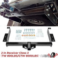 Class 3 Trailer Hitch Receiver for Chevy Express GMC Savana 1500 (1996–2025)