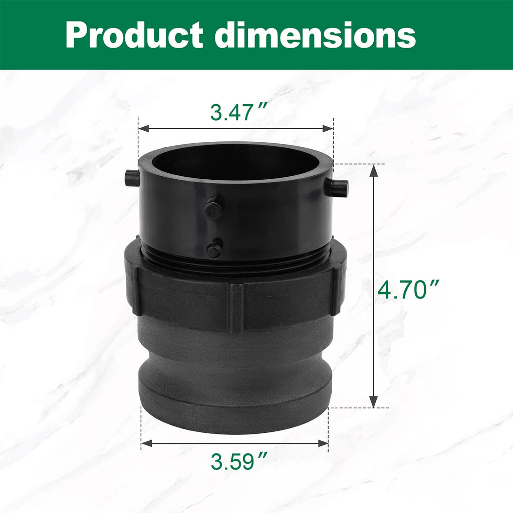 360785 Male Cam to Male Bayonet Fitting for RV Waste Master