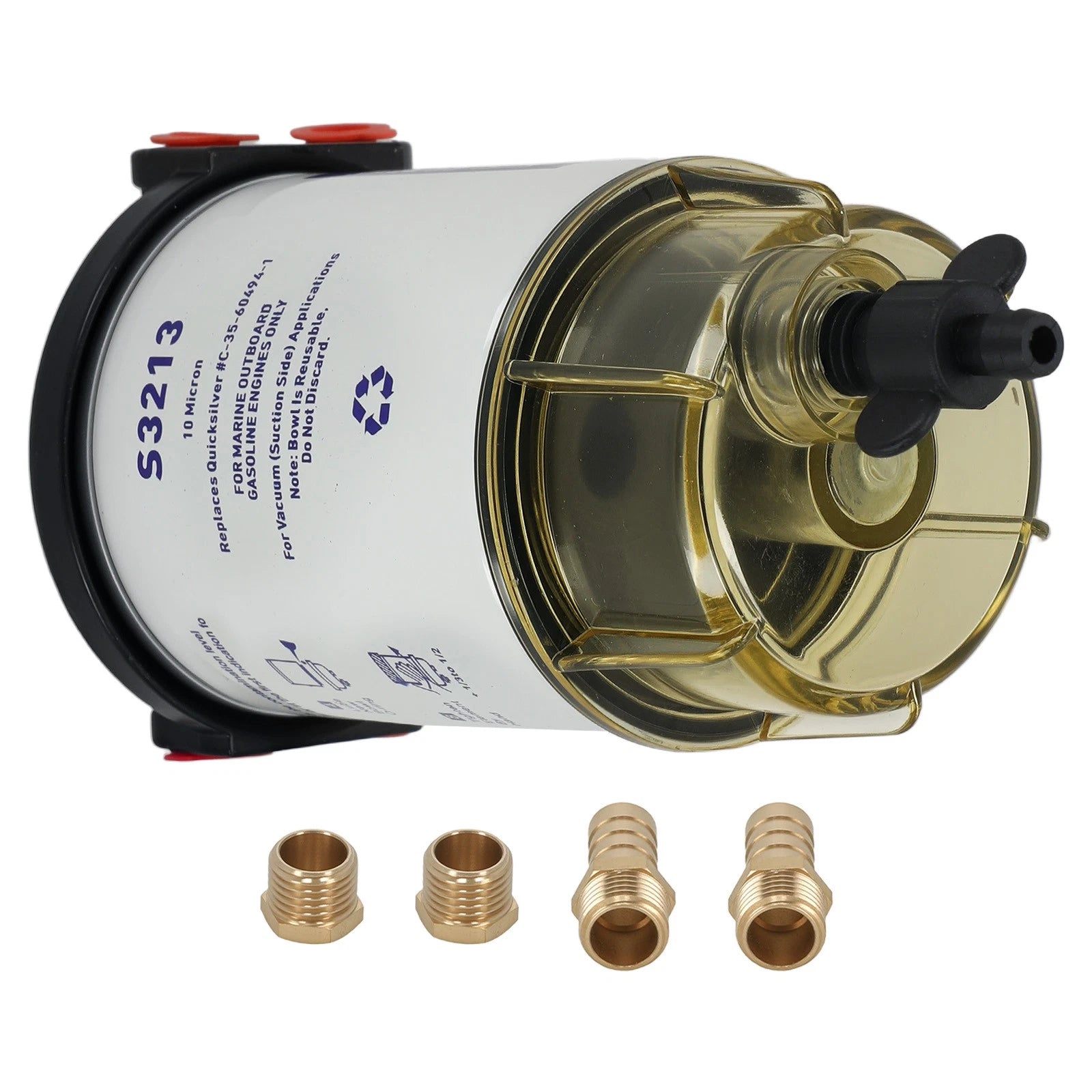 S3213 35-809097 Marine Fuel Filter for Mercury Yamaha Outboard